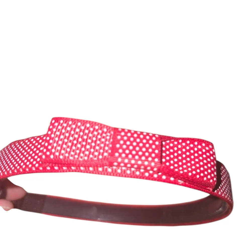Elegant Red Headband with Bow‎